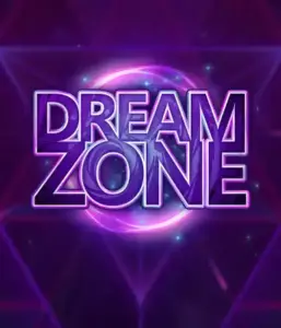 Step into the vibrant realm of the Dream Zone game by ELK Studios, highlighting a brilliant purple and blue cosmic backdrop with the striking logo glowing brightly. This image portrays a fantasy atmosphere, perfect for fans of vibrant, abstract graphics, delivering a thrilling adventure.